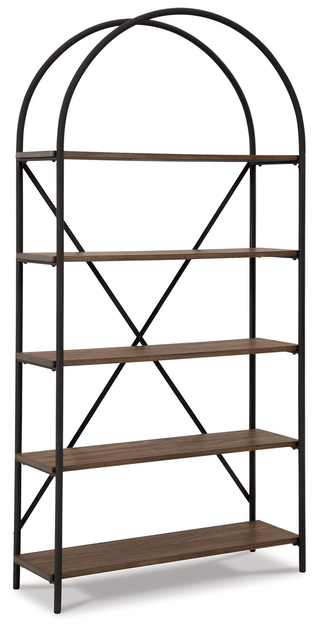 Galtbury - Bookcase - Brown / Black