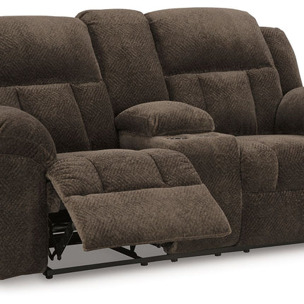 Frohn - Dbl Reclining Loveseat With Console