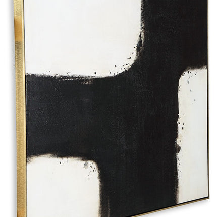 Reighlea - Wall Art - Black / White