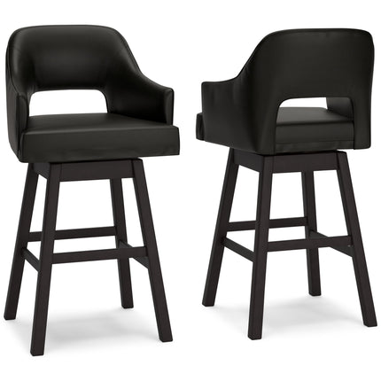Tallenger - Upholstered Swivel Barstool (Set of 2)