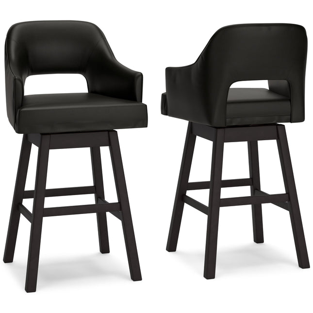 Tallenger - Upholstered Swivel Barstool (Set of 2)