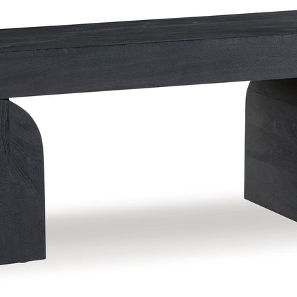 HoLGrove - Accent Bench - Black