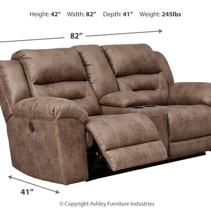 Stoneland - Power Reclining Loveseat