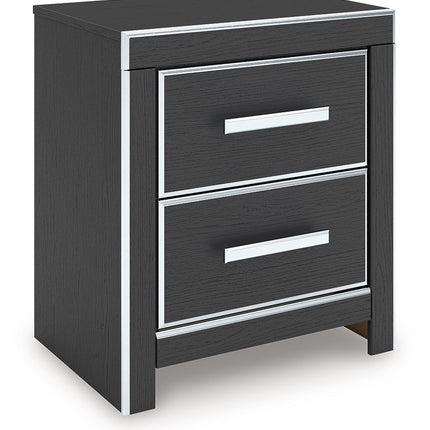 Zuraleus - Two Drawer Night Stand