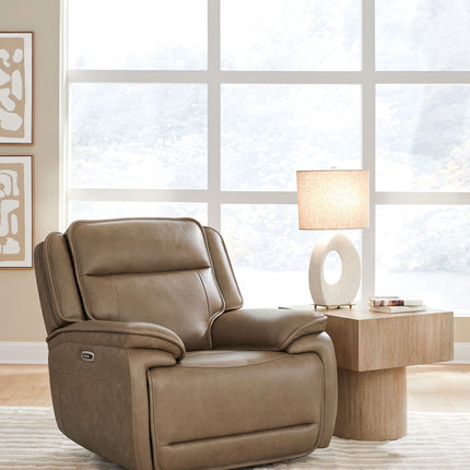 Glencroft - Power Recliner / Adjustable Headrest - Sahara