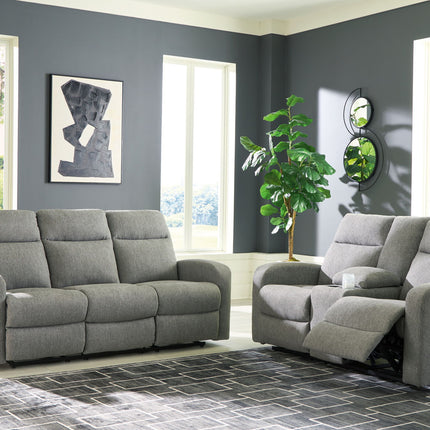 Gauntlet - 2 Pc. - Reclining Sofa And Loveseat - Sterling