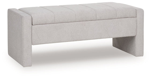 Akselman - Storage Bench - Gray