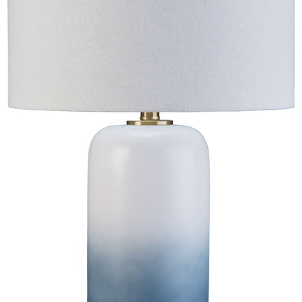 Lemrich - Ceramic Table Lamp  - White