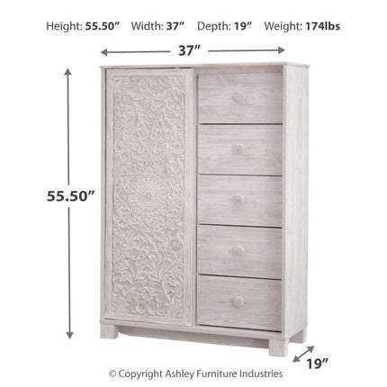 Paxberry - Dressing Chest - Whitewash
