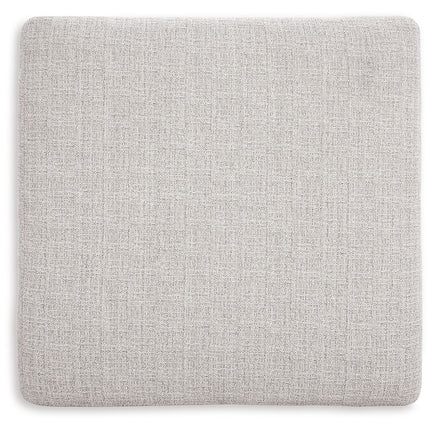 Koralynn - Oversized Accent Ottoman - Stone