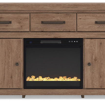 Garistyn - TV Stand With Fireplace Option