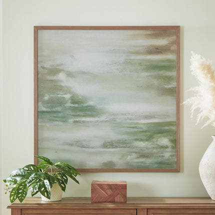 Daybourne - Wall Art - Green / Brown / White