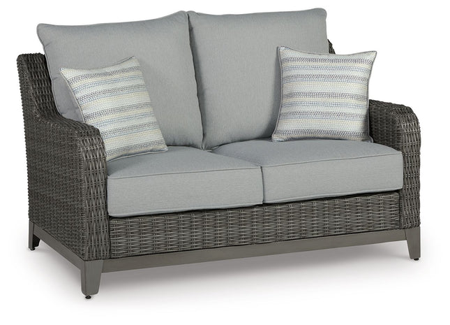 Elite Park - Loveseat w/Cushion - Gray