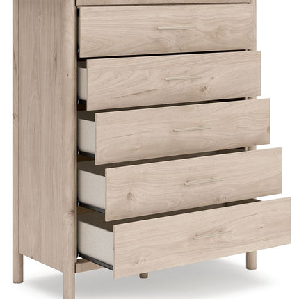 Cadmori - Five Drawer Wide Chest