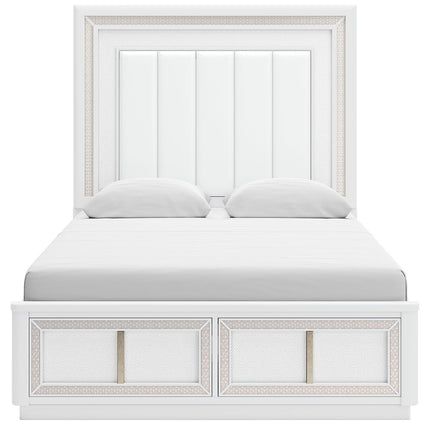 Chalanna - Upholstered Storage Bed