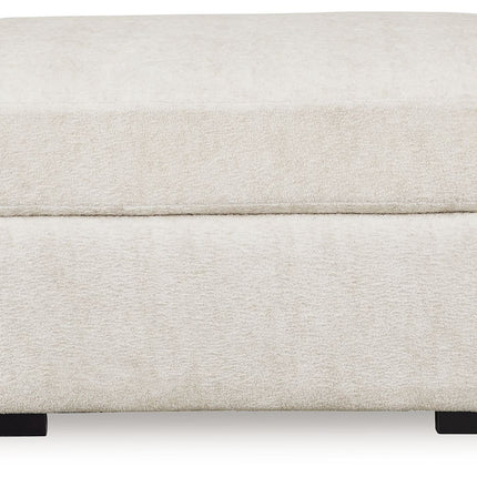 Chessington - Oversized Accent Ottoman - Ivory