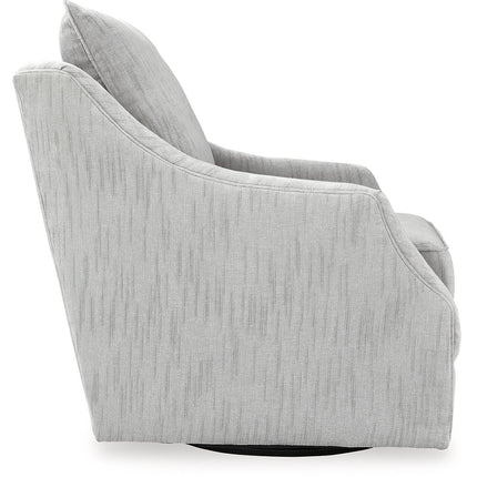 Gubbins - Swivel Accent Chair - Gray
