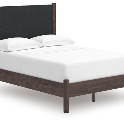 Pamytta - Upholstered Panel Platform Bed