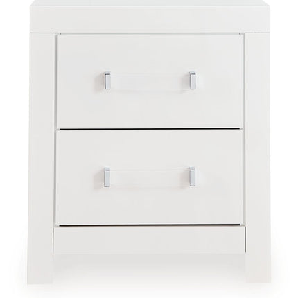 Maeling - Two Drawer Night Stand