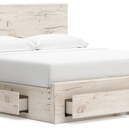 Lawroy - Panel Bed With Storage