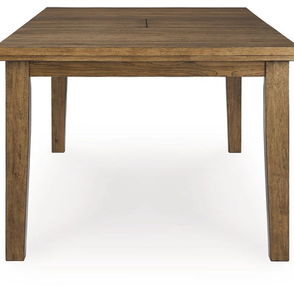 Urbinforte - Dining Room Butterfly Extension Table - Light Brown