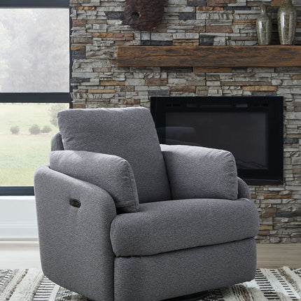 Alainmont Next-Gen Nuvella - Swivel Power Recliner