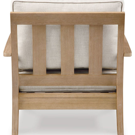 Carter Hall - Lounge Chair With Cushion - Beige