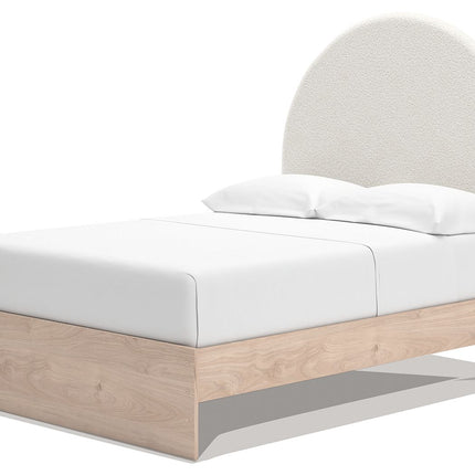 Arloster - Upholstered Panel Bed