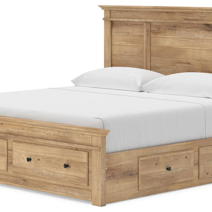 Makidern - Panel Storage Bed
