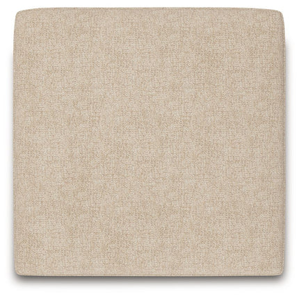 Seyler - Oversized Accent Ottoman - Sand