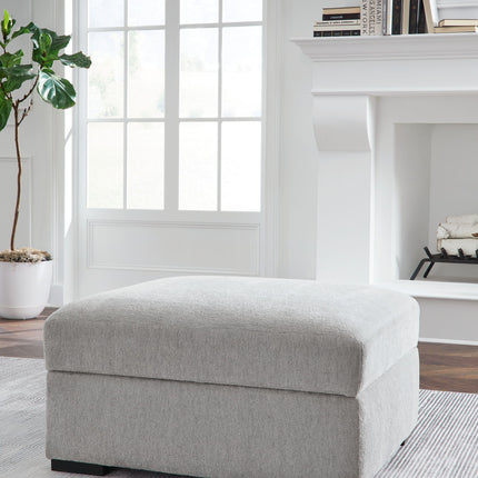 Gabyleigh - Ottoman With Storage - Nickel