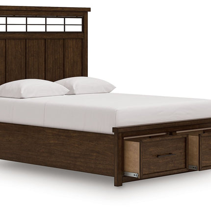 Taffenbrook - Panel Storage Bed