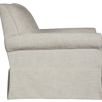 Searcy - Swivel Glider Accent Chair - Quartz