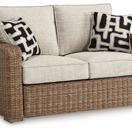 Beachcroft - Loveseat With Cushion - Beige
