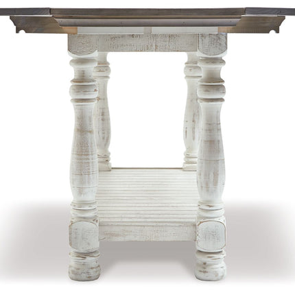 Havalance - Flip Top Sofa Table - Gray / White