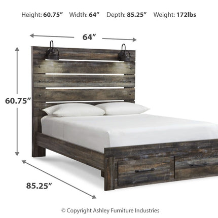 Drystan - Panel Bed