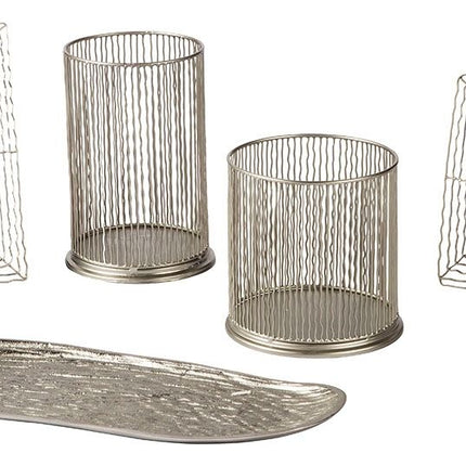 Dympna - Accessory Set (Set of 5) - Silver Finish