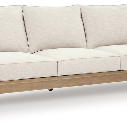 Carter Hall - Sofa With Cushion - Beige