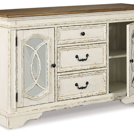 Realyn - Dining Room Server - Chipped White