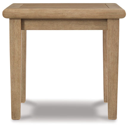Gerianne - Square End Table - Brown