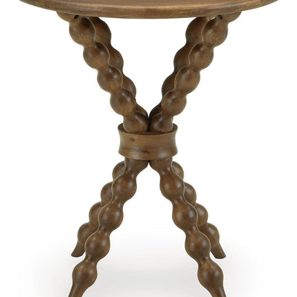Jadner - Accent Table - Light Brown