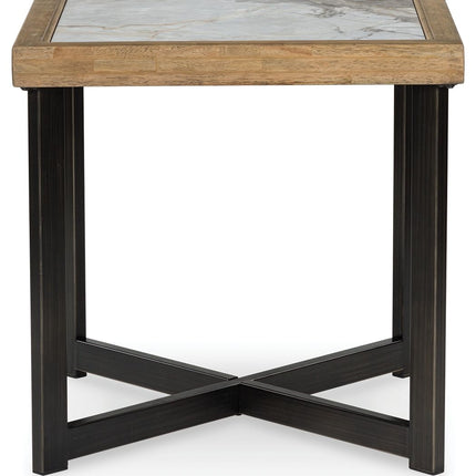 Montia - Square End Table - Multi