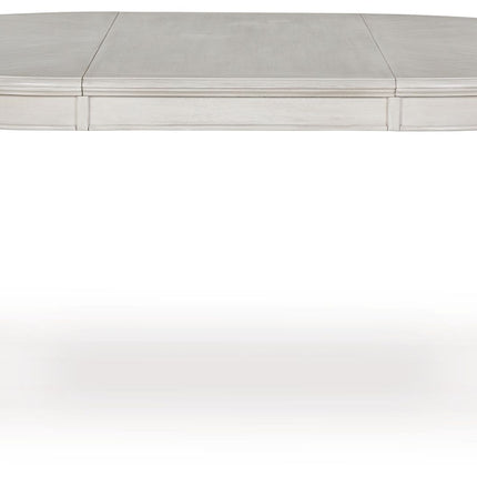 Montelaine - Oval Dining Room Extension Table - Antique White