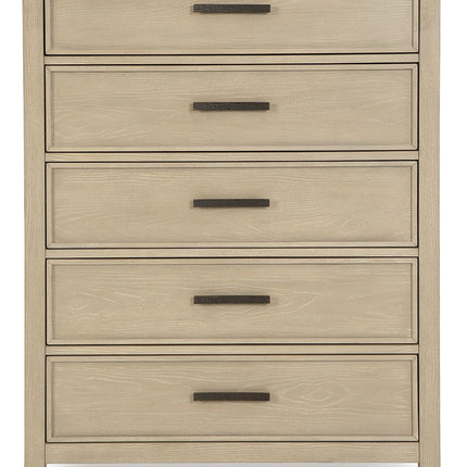 Calmoro - Five Drawer Chest - Gray