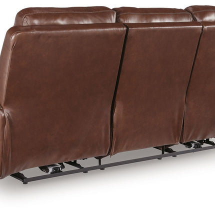 Bexhurst - 2 Pc. - Power Reclining Sofa And Loveseat - Mahogany