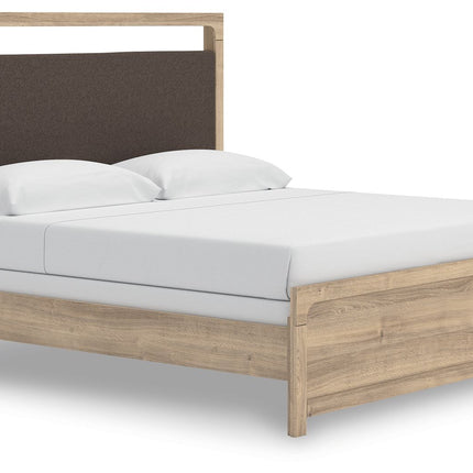 Kinlanni - Upholstered Panel Bed