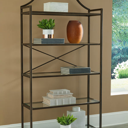 Bernonly - Bookcase - Antique Bronze Finish