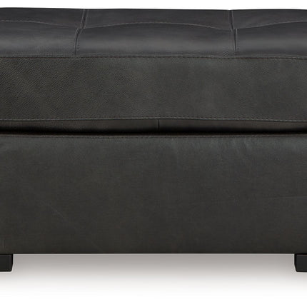 Brindley Pier - Oversized Accent Ottoman - Fog