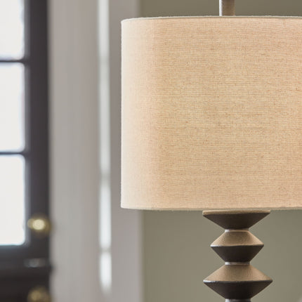 Luanndon - Poly Buffet Lamp - Black