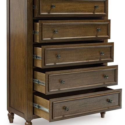 Sturlayne - Five Drawer Chest - Brown